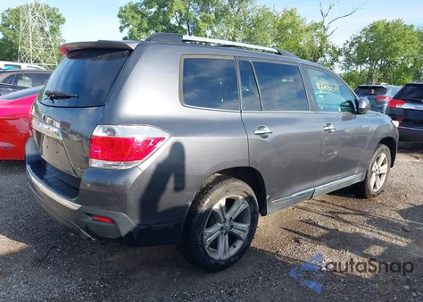 2011 Toyota Highlander Limited V6 from USA, damaged, VIN 5TDDK3EH6BS042393